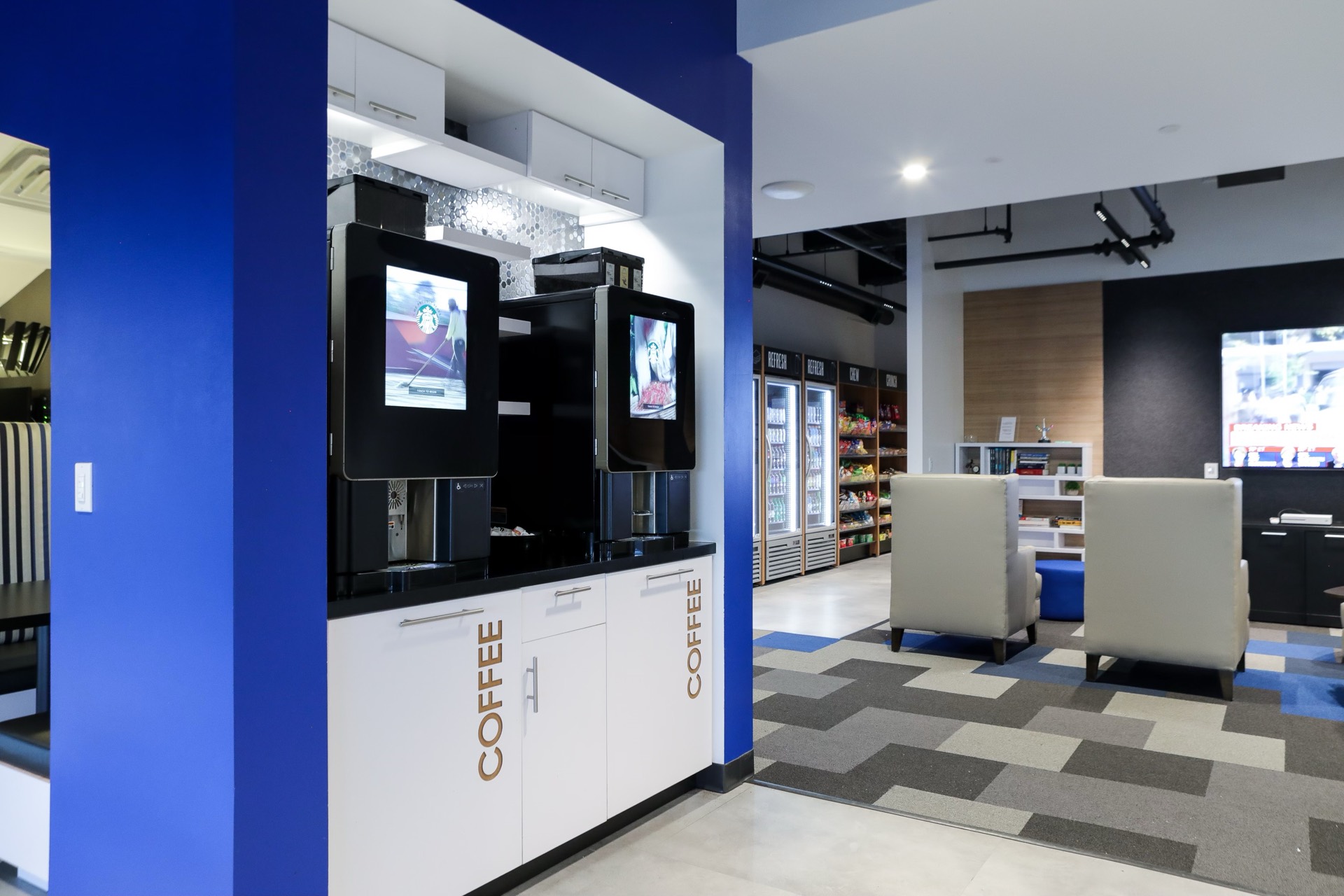Commercial construction project by RM Construction and Design